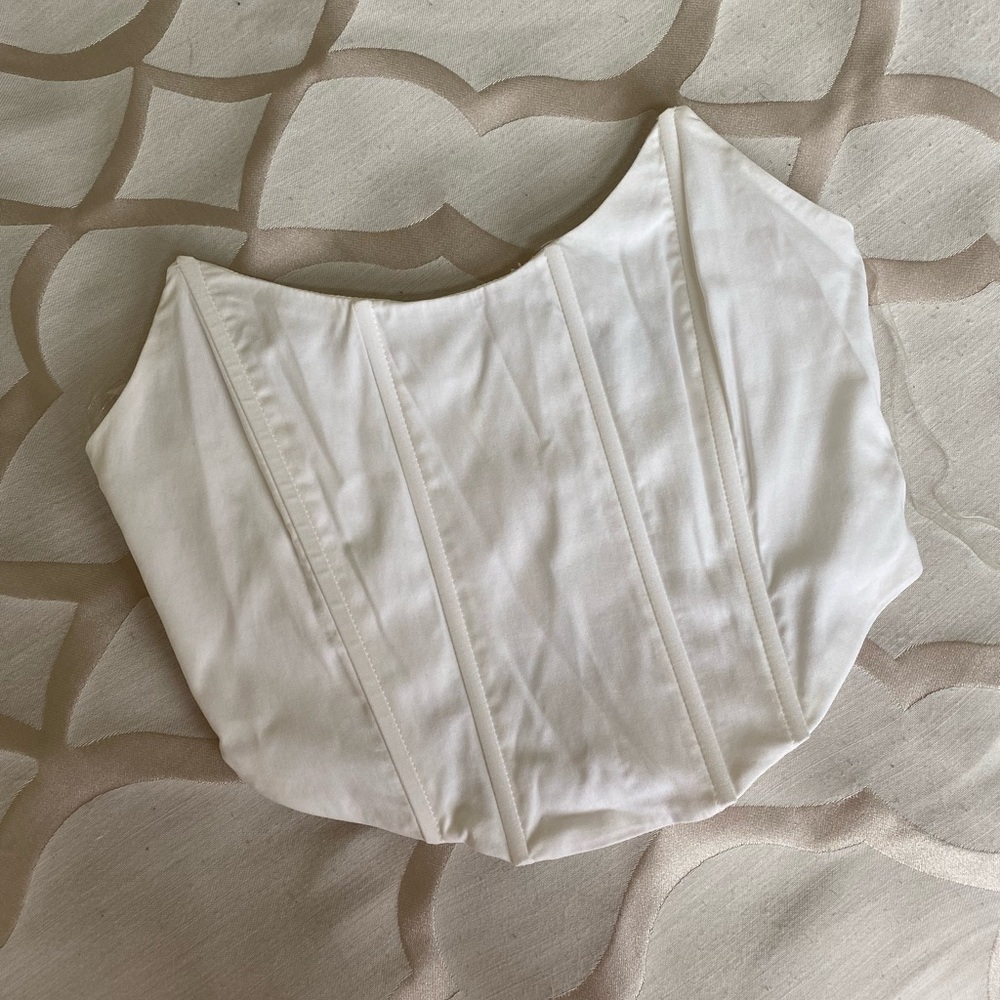 White Corset Top